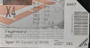Toegangskaart Feyenoord – MVV