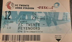 Toegangskaart FC Twente – Feyenoord