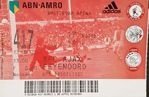 Toegangskaart AFC Ajax – Feyenoord