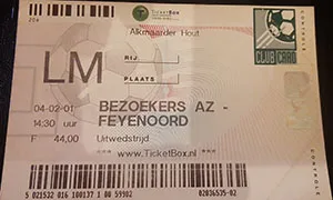 Toegangskaart AZ – Feyenoord