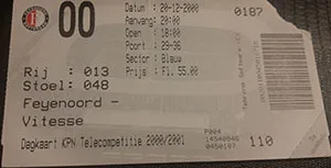 Toegangskaart Feyenoord – Vitesse