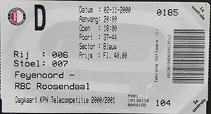 Toegangskaart Feyenoord – RBC