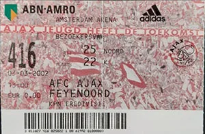 Toegangskaart AFC Ajax – Feyenoord