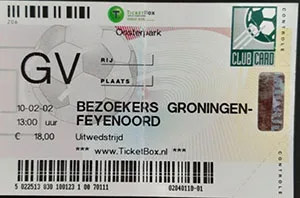 Toegangskaart FC Groningen – Feyenoord