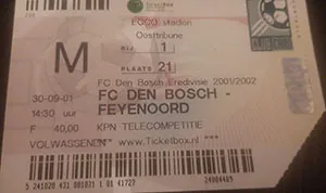 Toegangskaart FC Den Bosch – Feyenoord
