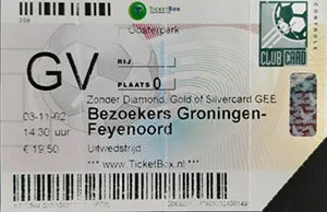 Toegangskaart FC Groningen – Feyenoord