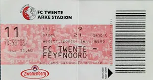 Toegangskaart FC Twente – Feyenoord