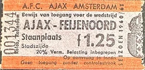 Toegangskaart AFC Ajax – Feyenoord