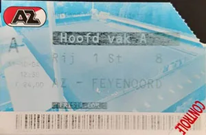 Toegangskaart AZ – Feyenoord