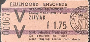 Toegangskaart Feyenoord – SC Enschede