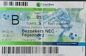 Toegangskaart SC NEC – Feyenoord