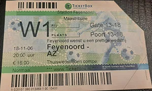Toegangskaart Feyenoord – AZ