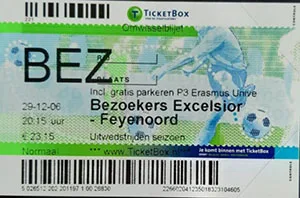 Toegangskaart Excelsior – Feyenoord