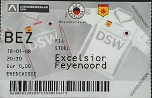 Toegangskaart Excelsior – Feyenoord
