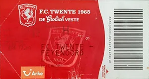 Toegangskaart FC Twente – Feyenoord