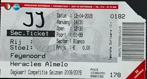 Toegangskaart Feyenoord – Heracles Almelo