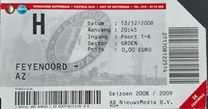 Toegangskaart Feyenoord – AZ