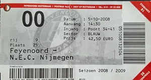 Toegangskaart Feyenoord – SC NEC