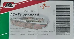 Toegangskaart AZ – Feyenoord