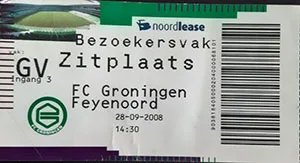 Toegangskaart FC Groningen – Feyenoord