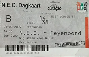 Toegangskaart SC NEC – Feyenoord