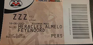 Toegangskaart Heracles Almelo – Feyenoord