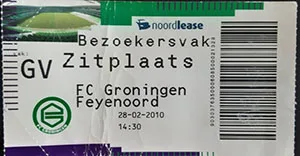 Toegangskaart FC Groningen – Feyenoord