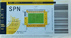 Toegangskaart NAC Breda – Feyenoord