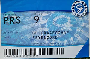 Toegangskaart De Graafschap – Feyenoord