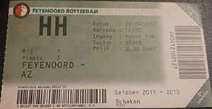 Toegangskaart Feyenoord – AZ