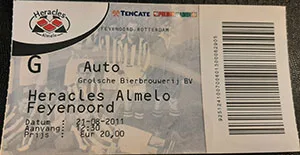 Toegangskaart Heracles Almelo – Feyenoord