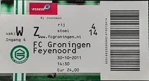 Toegangskaart FC Groningen – Feyenoord