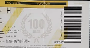 Toegangskaart NAC Breda – Feyenoord