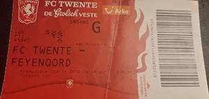 Toegangskaart FC Twente – Feyenoord
