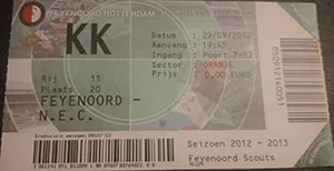 Toegangskaart Feyenoord – SC NEC