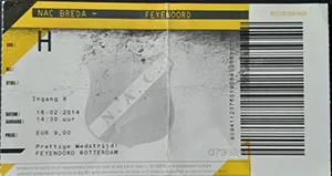 Toegangskaart NAC Breda – Feyenoord
