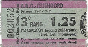 Toegangskaart ADO Den Haag – Feyenoord
