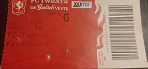 Toegangskaart FC Twente – Feyenoord