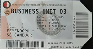 Toegangskaart Feyenoord – Cambuur