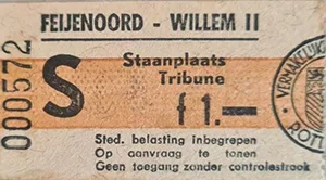 Toegangskaart Feyenoord – Willem II