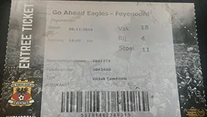 Toegangskaart Go Ahead Eagles – Feyenoord