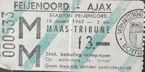 Toegangskaart Feyenoord – AFC Ajax