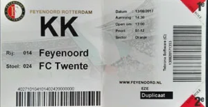 Toegangskaart Feyenoord – FC Twente