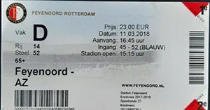 Toegangskaart Feyenoord – AZ