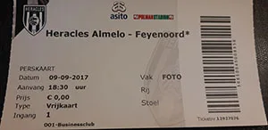 Toegangskaart Heracles Almelo – Feyenoord