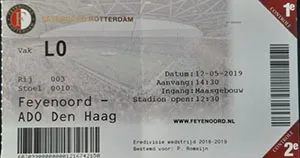 Toegangskaart Feyenoord – ADO Den Haag