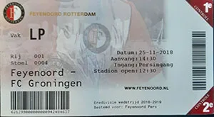 Toegangskaart Feyenoord – FC Groningen