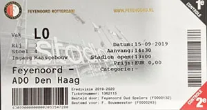 Toegangskaart Feyenoord – ADO Den Haag
