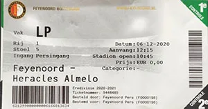 Toegangskaart Feyenoord – Heracles Almelo