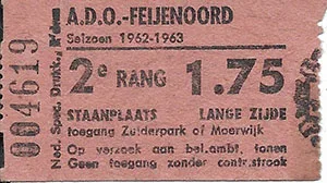 Toegangskaart ADO Den Haag – Feyenoord